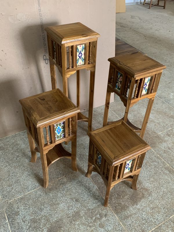 Tile END TABLE Set of 4 - Image 3