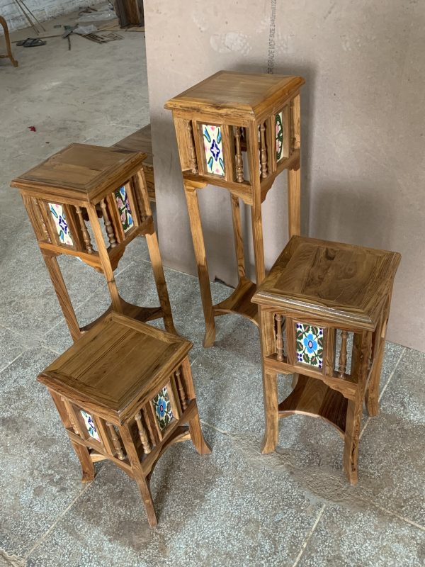 Tile END TABLE Set of 4 - Image 2