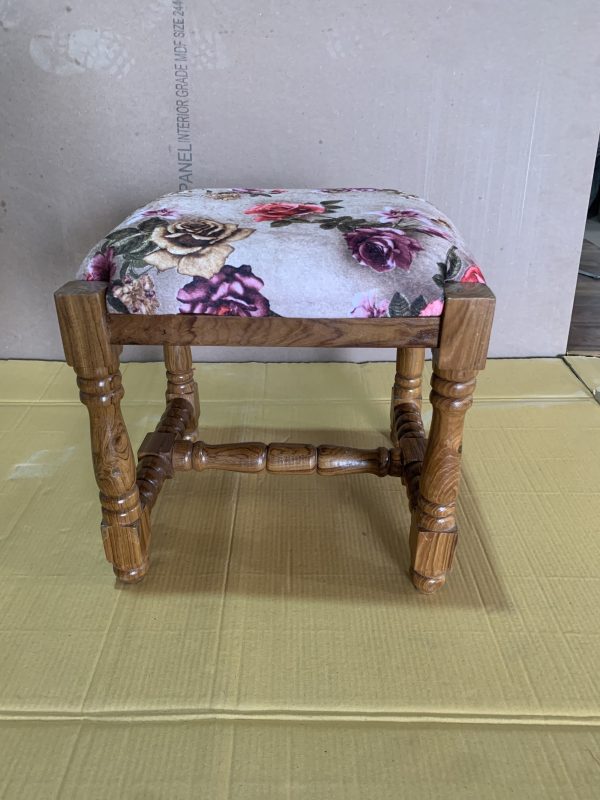 Wooden Stool - Image 2